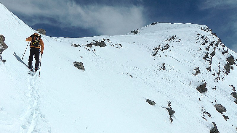#13 2750m : Remontée au Pas Ouest de l 2750m : Remontée au Pas Ouest de l'Enchastraye