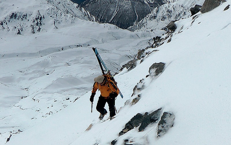 #9 2671m : Sortie au Pas skis sur le dos 2671m : Sortie au Pas skis sur le dos