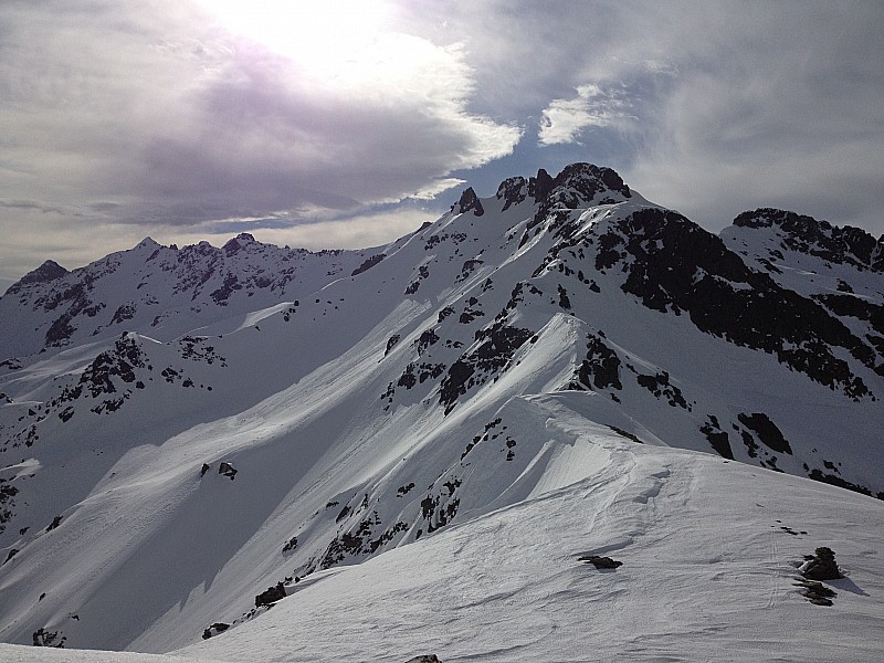 #4 cime de la jasse : vue du sommet vers dent du Pra cime de la jasse : vue du sommet vers dent du Pra