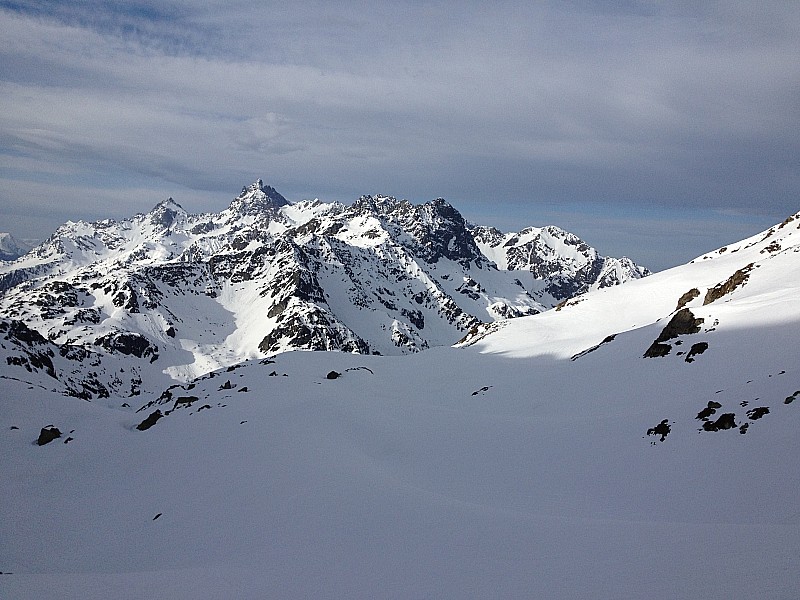 #1 cime de la jasse : vue dans le retroviseur cime de la jasse : vue dans le retroviseur