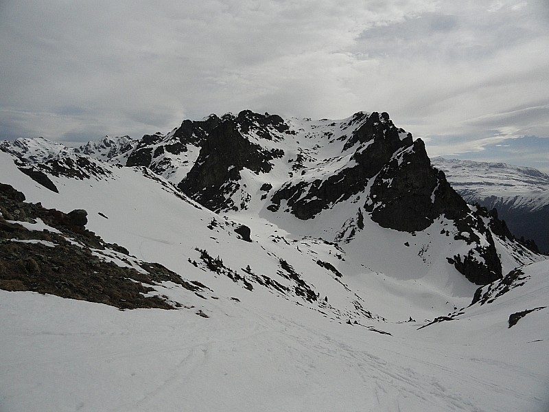 #6 Combe des Vans : Vue générale sur la combe depuis le col de la Botte Combe des Vans : Vue générale sur la combe depuis le col de la Botte