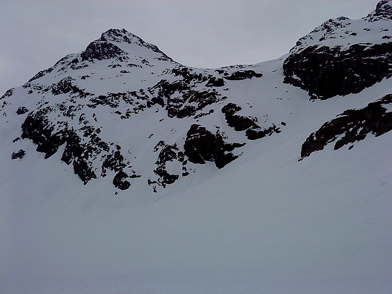 #11 Pic du Doménon : vue d Pic du Doménon : vue d'ensemble de la face ouest