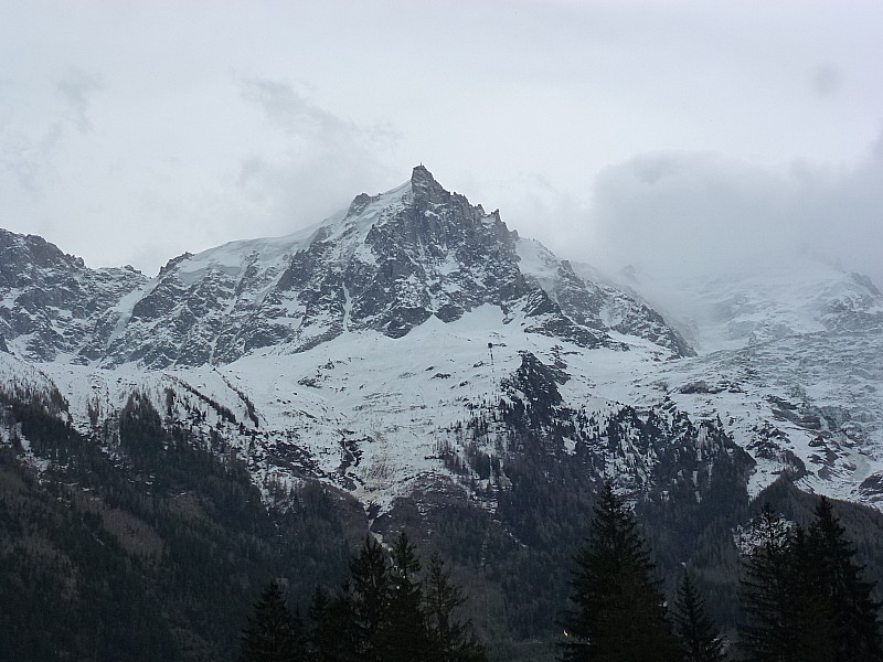 #9 Chamonix : A l Chamonix : A l'Aiguille du Midi, fait pas beau, là haut