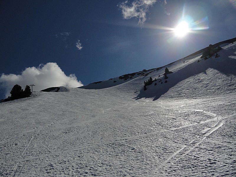 #1 Piste de Chamrousse : La neige est vitrifiée! Piste de Chamrousse : La neige est vitrifiée!