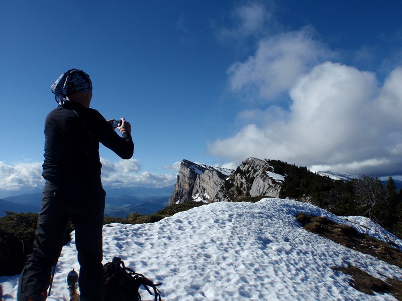 #3 arête : arrivée sur l arête : arrivée sur l'arête , il n' y a plus qu'à la suivre pour le sommet qui est en face