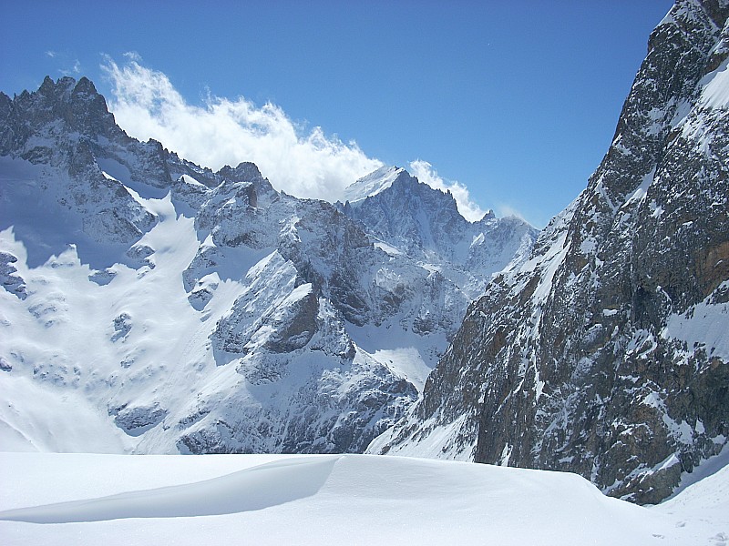 #5 La Barre des Ecrins : Accrochée La Barre des Ecrins : Accrochée
