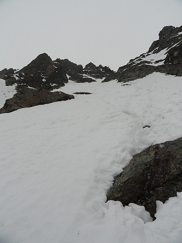 #4 Couloir de la Dent Noire : Montée sympathique Couloir de la Dent Noire : Montée sympathique