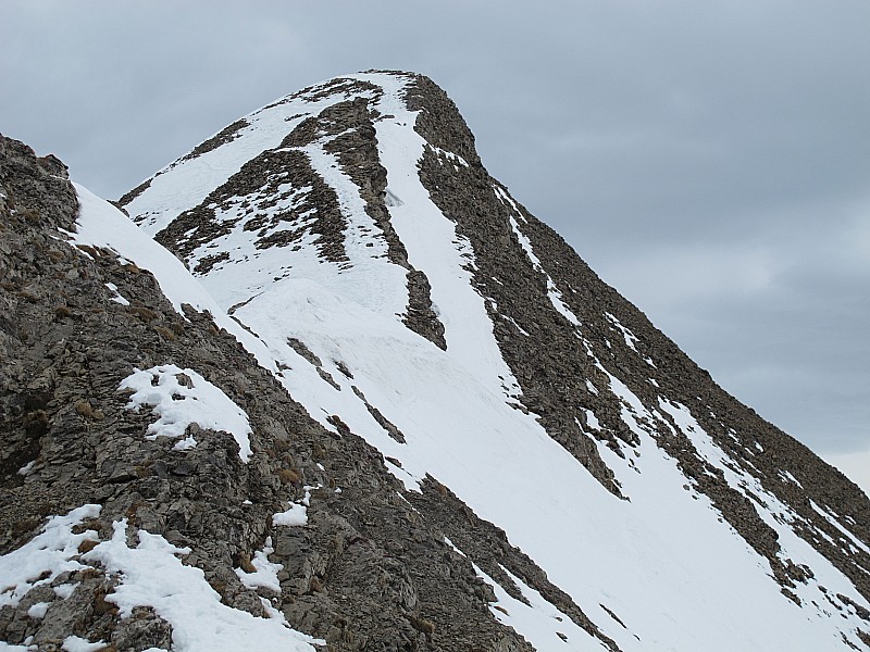 #4 Tête Pelouse : L Tête Pelouse : L'arête finale, bien soufflée et ventée.