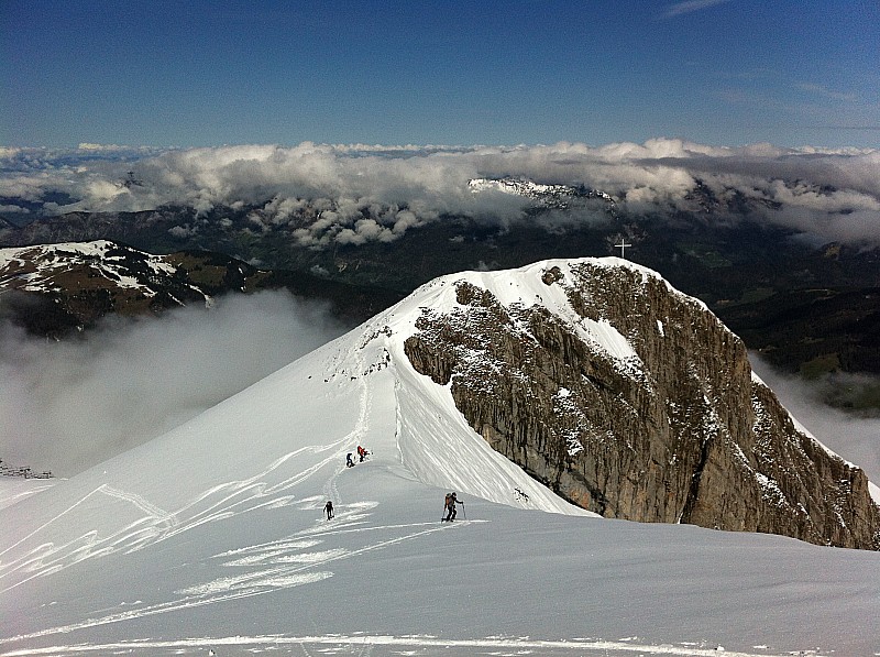 #3 L L'aiguille des calvaires : De belles traces dans 10cm de poudreuse