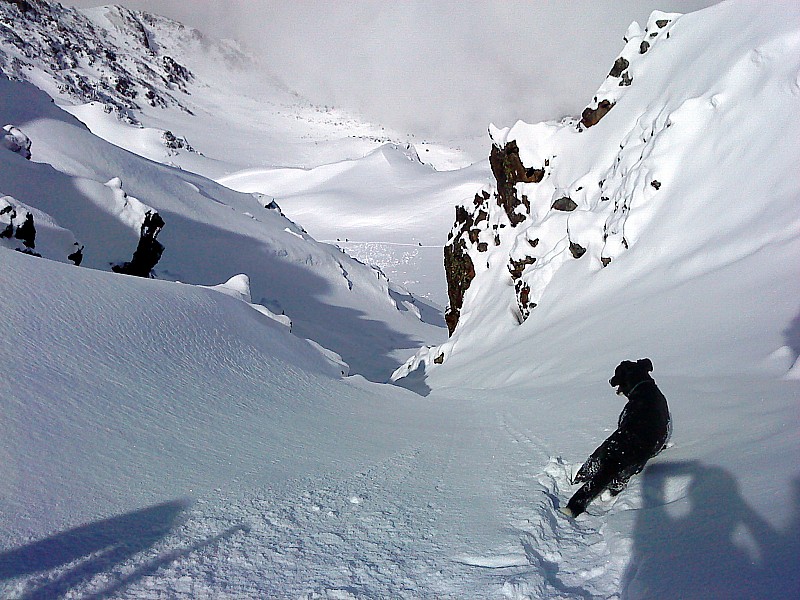 #5 Dent de Bédina : entrée du couloir de la dent Noire Dent de Bédina : entrée du couloir de la dent Noire