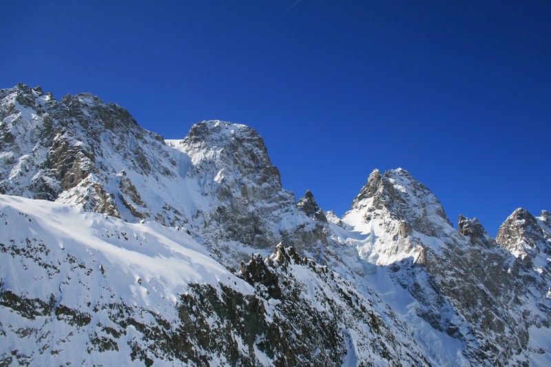 #8 Pelvoux (pente centrale) : et cols du Pelvoux (toujours très secs). Pelvoux (pente centrale) : et cols du Pelvoux (toujours très secs).