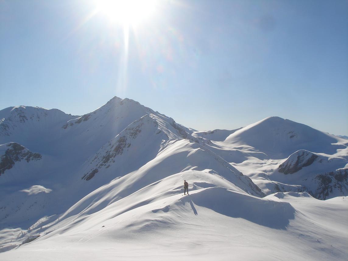#3 belle montée au soleil : en fond l belle montée au soleil : en fond l'aupillon prochain objectif