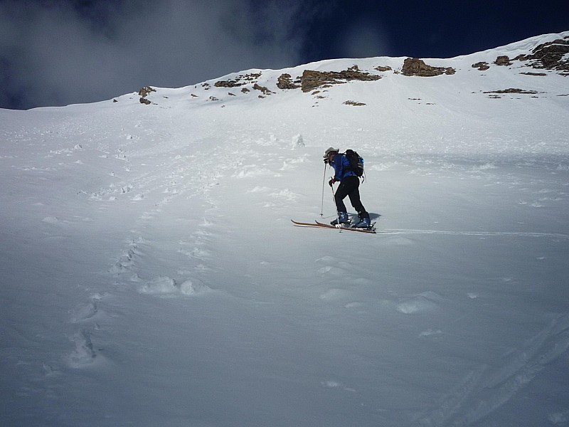 #5 Vers le haut : François dans les derniers mètres Vers le haut : François dans les derniers mètres