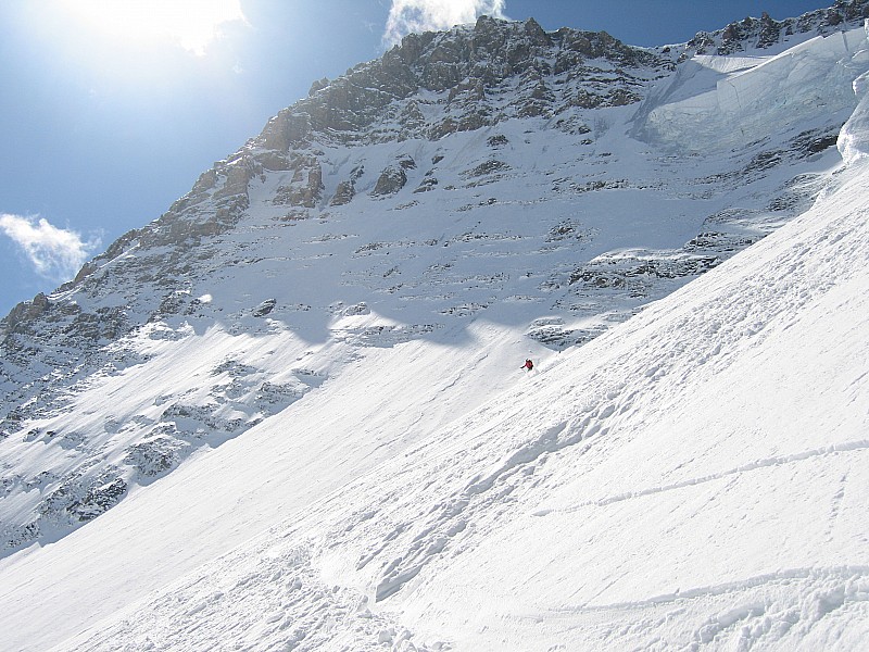 #10 Couloir Italiens : Au fond le Grande Casse et le fameus couloir Italien Couloir Italiens : Au fond le Grande Casse et le fameus couloir Italien