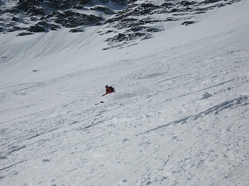 #7 action : Vanina en plein forme au descente action : Vanina en plein forme au descente