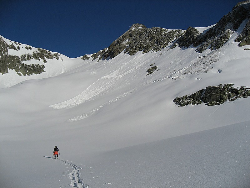 #2 Col des balmettes : Arrivée au col des balmettes avec une petite poudreuse Col des balmettes : Arrivée au col des balmettes avec une petite poudreuse
