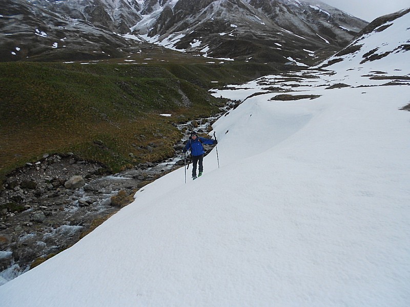 #1 Pointe des Cerces : les conditions après plan Lachat . Pointe des Cerces : les conditions après plan Lachat .