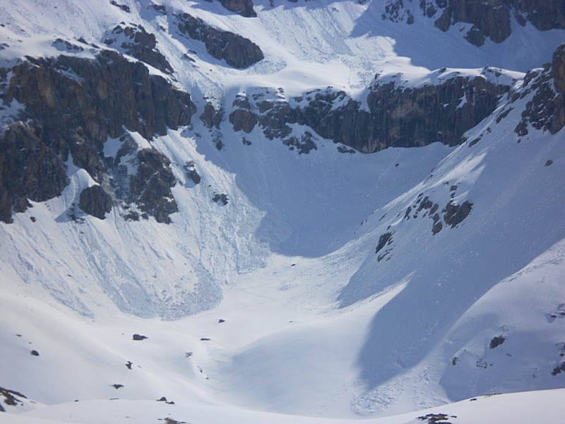 #3 Pointe des Cerces : conditions au verrou Pointe des Cerces : conditions au verrou