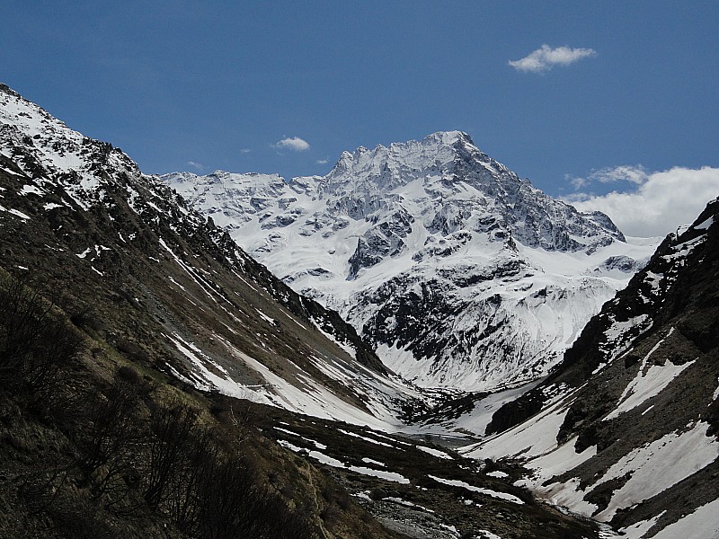 #15 Brèche du Sirac : Vue sur le chemin et la combe d Brèche du Sirac : Vue sur le chemin et la combe d'accès (approche à pied 1H15 environ)