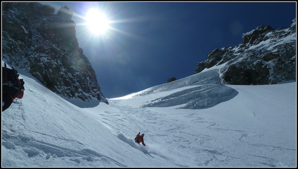 Sans le son! : Il a hurlé toute la descente