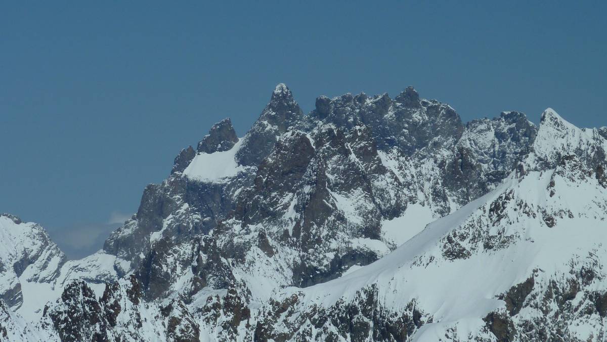 la Meije : la reine des montagnes nous regarde