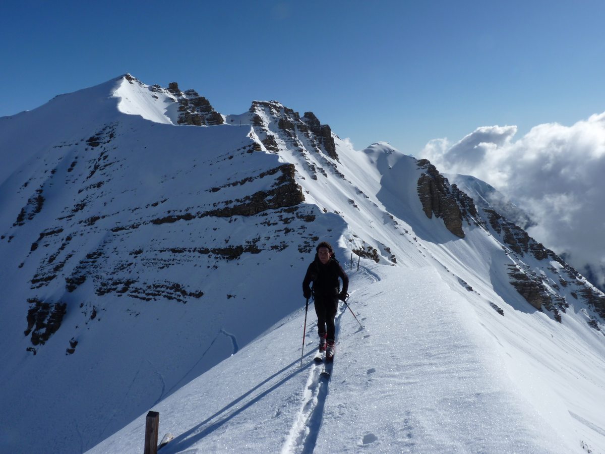 #4 Sur la crête : Entre Soleil Boeuf et tête de l Sur la crête : Entre Soleil Boeuf et tête de l'Hivernet