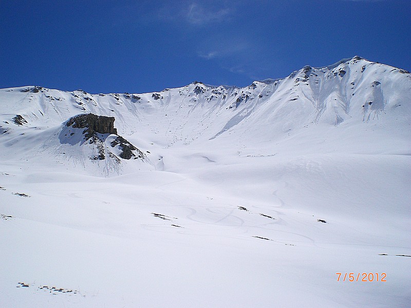 #5 Chalanches : Vue d Chalanches : Vue d'ensemble du versant NW