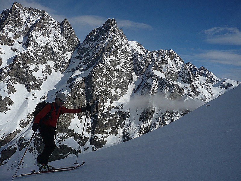 #4 Sur l Sur l'arête sous le sommet