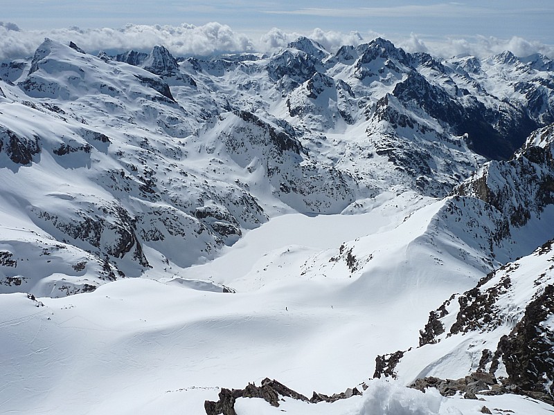 #4 Le lac long : et les sommets de la Gordolasque. Le lac long : et les sommets de la Gordolasque.