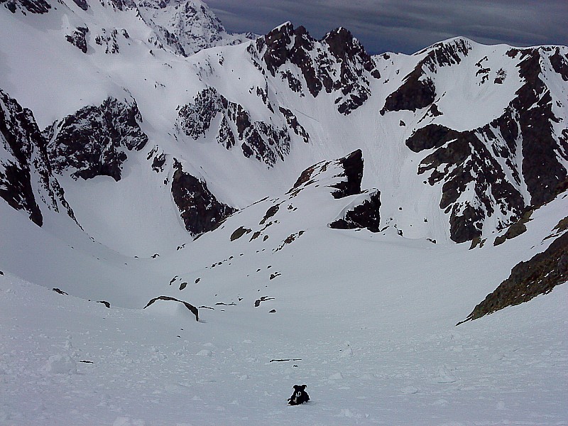#4 Ferrouillet, couloir SW : entrée du couloir à droite Ferrouillet, couloir SW : entrée du couloir à droite