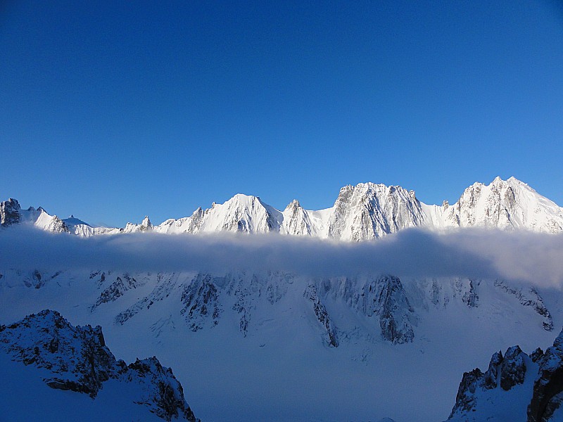 #1 Couloir en Y : Levé du jour sur les faces Nord Couloir en Y : Levé du jour sur les faces Nord