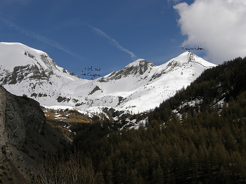 #3 Arête NO : Voie de l Arête NO : Voie de l'arête NO à Fleurendon