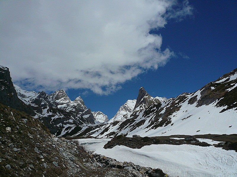#2 on chausse : vers col de la Grande Casse on chausse : vers col de la Grande Casse