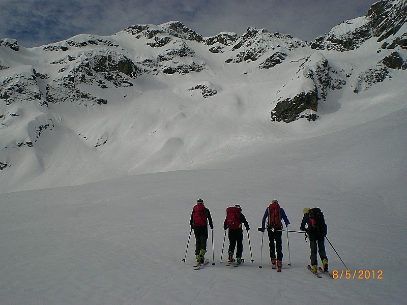 #1 Chanteloube : Après le goulet, accès sur le bas du Glacier, objectif en vue. Chanteloube : Après le goulet, accès sur le bas du Glacier, objectif en vue.