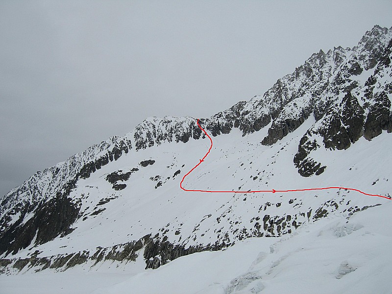 #6 notre descente du col Passon : la trace notre descente du col Passon : la trace
