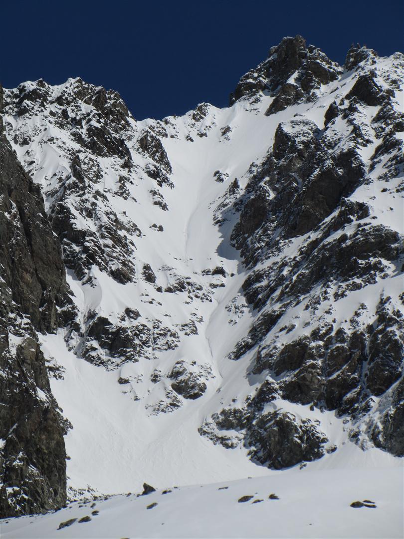 #6 couloir sud des Aupillous : c couloir sud des Aupillous : c'est déjà plutôt sec...