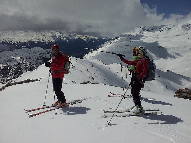 #7 Descente E de la Réchasse : Point sur l Descente E de la Réchasse : Point sur l'itinéraire et pause contemplation !