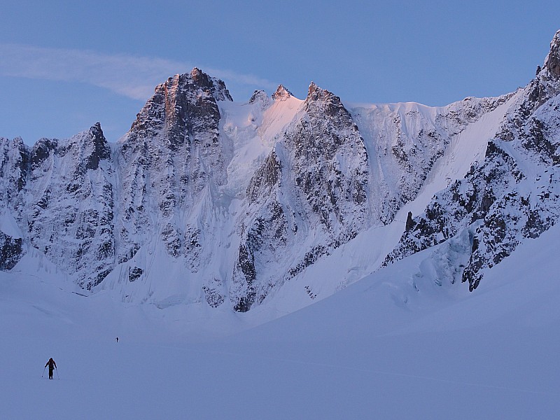 #1 Col des Cristaux : Le fond du cirque d Col des Cristaux : Le fond du cirque d'Argentière