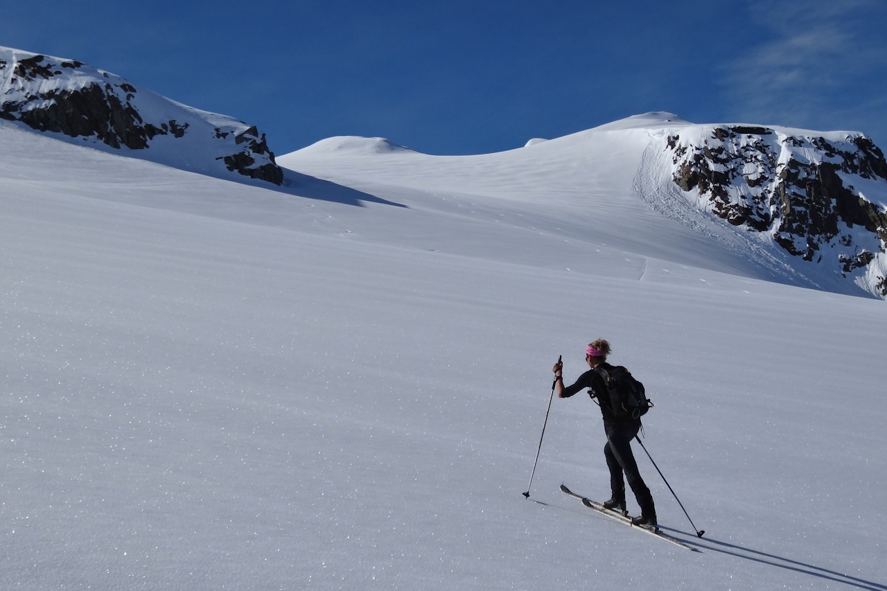 #7 Vers 2900 m : En direction du Col de Loydon Est. Vers 2900 m : En direction du Col de Loydon Est.