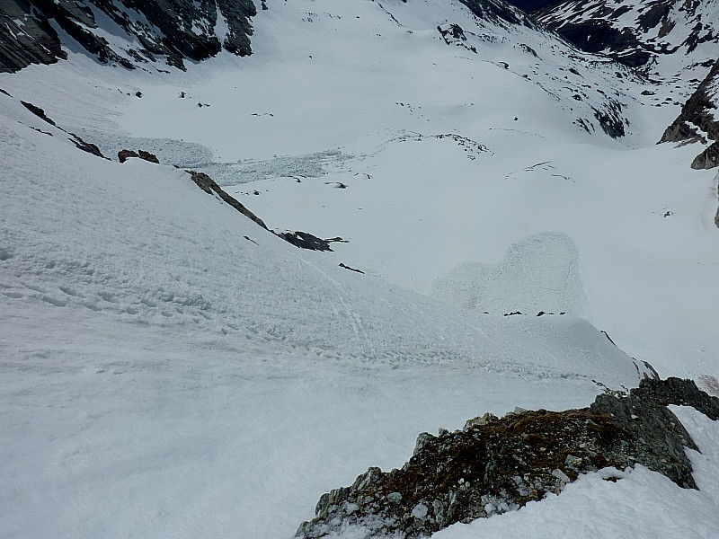 #4 couloir SW : Partie médiane. couloir SW : Partie médiane.