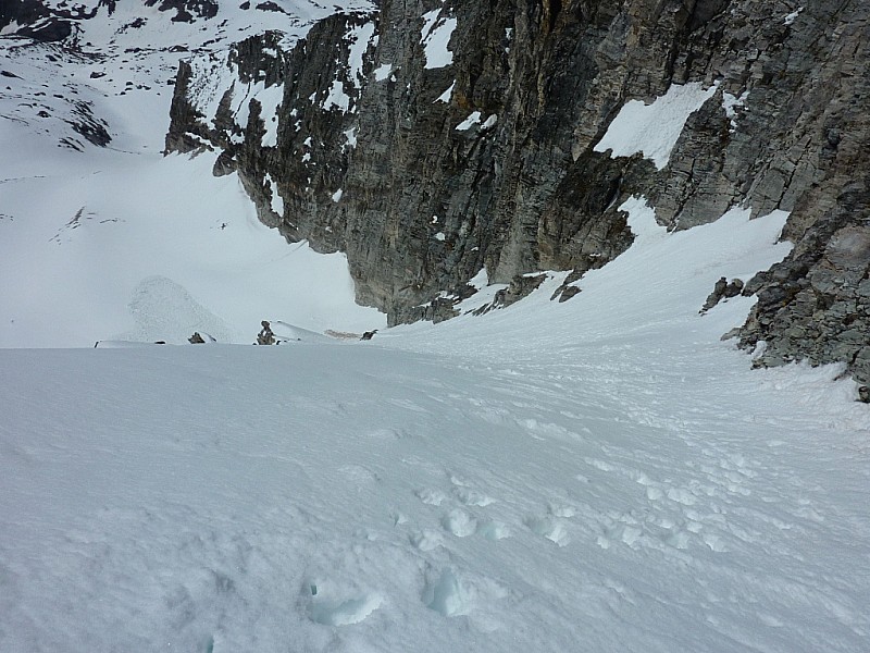 #3 couloir SW : Haut. couloir SW : Haut.