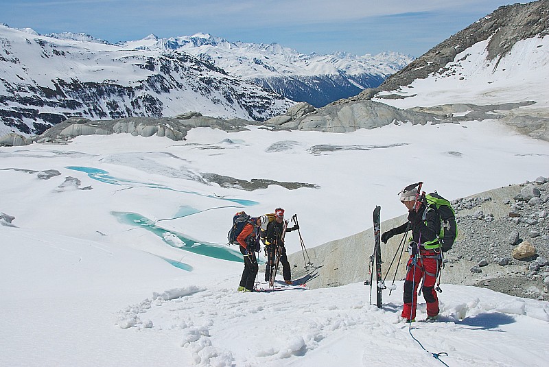#38 Glacier d uRhone : ça sent la fin. Glacier d uRhone : ça sent la fin.