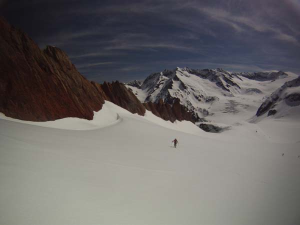 #22 Steinhusshorn : Steinhusshorn et les rochers rouillés. Steinhusshorn : Steinhusshorn et les rochers rouillés.