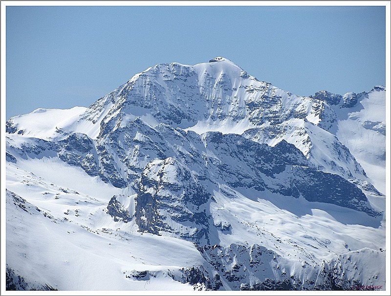 Depuis le sommet : Grande Ciamarella