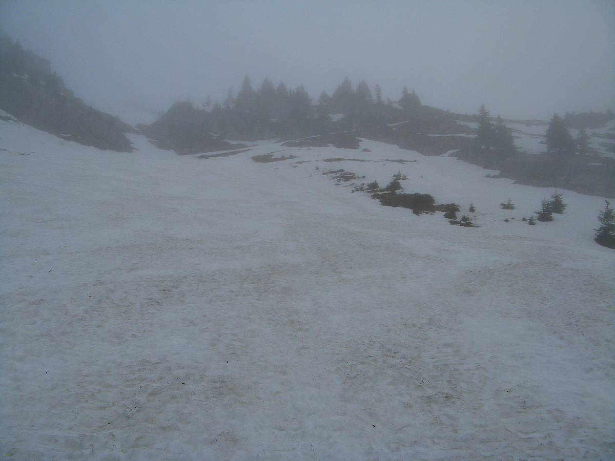 #1 Combe de Torchère : Tiens le brouillard se déchire vers 1700 m Combe de Torchère : Tiens le brouillard se déchire vers 1700 m