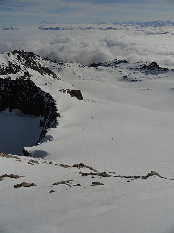 #13 Pic de l Pic de l'Etendard : Les skieurs approchent