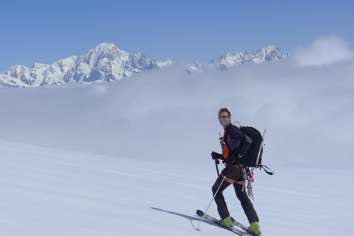 #24 Philippe : ... encore en fond de Mt Blanc.. Philippe : ... encore en fond de Mt Blanc..