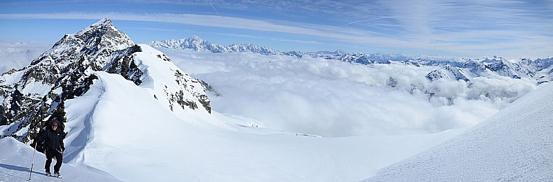 #14 Fred au sommet... : mais quelle vue... Fred au sommet... : mais quelle vue...