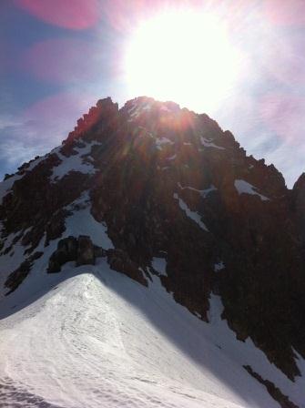 #5 direction le sommet : 150m D+ sur rocher direction le sommet : 150m D+ sur rocher