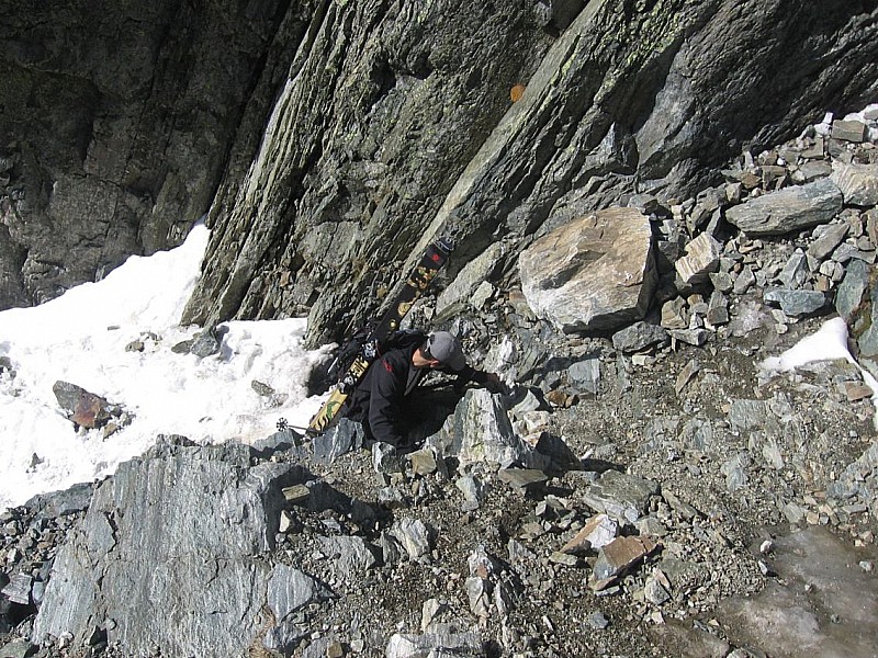 #3 col de la combe : faut faire gaffe.. col de la combe : faut faire gaffe..
